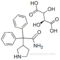 3- (S) - (+) - (1-carbamoyl-1,1-diphénylméthyl) pyrroloidine-L - (+) - tartarate CAS 134002-26-9
